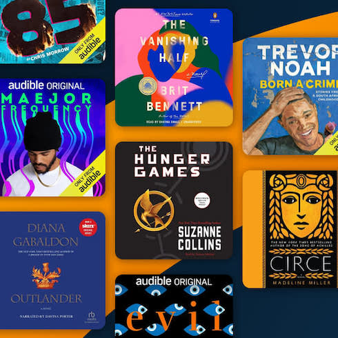 Book It Audiobook covers from Audible as part of HGTV's 10 Gift Ideas for the Women in Your Life
