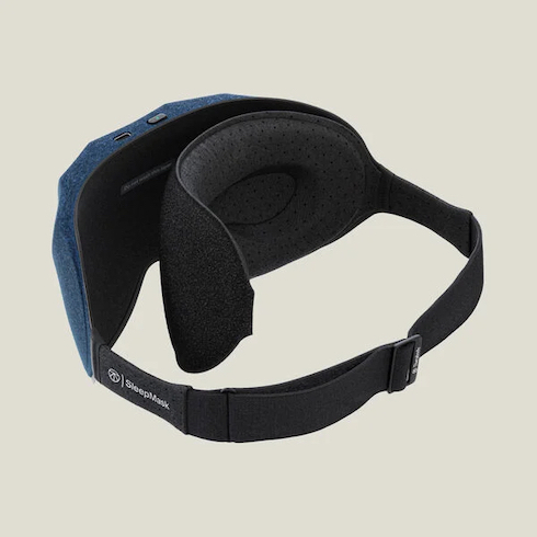 Let There Be (No) Light Therabody SleepMask on a beige background as part of HGTV's 10 Gift Ideas for the Women in Your Life