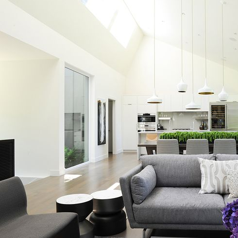 Air Ducts A breezy living room
