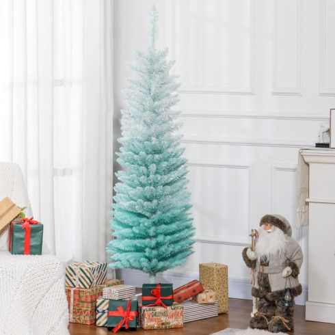 Coastal Christmas Tree Blue gradient Christmas tree