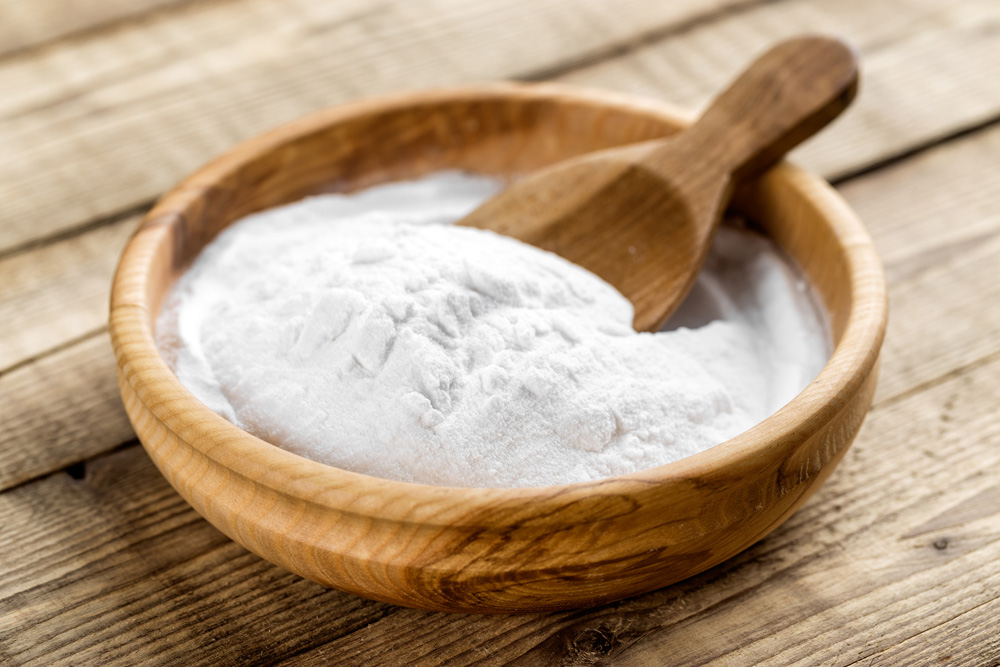 Baking Soda Baking soda in a bowl