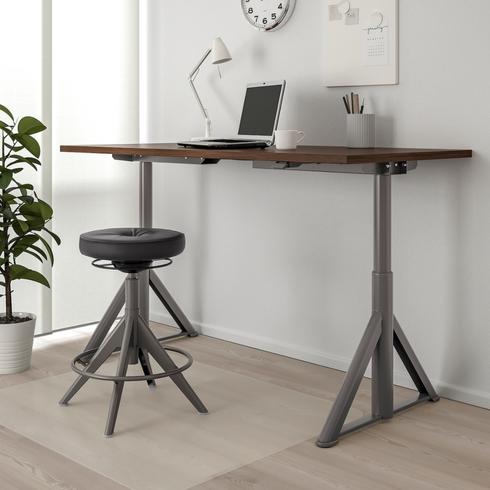 Sturdy as Can Be Idasen Desk in a home office
