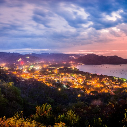 Costa Rica Costa Rica in the evening