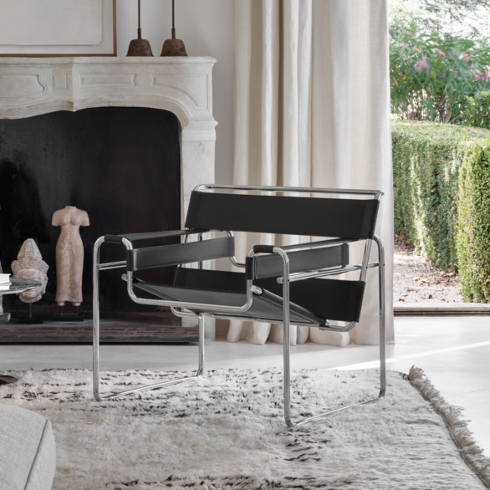 Wassily Chair black and grey Wassily Chair