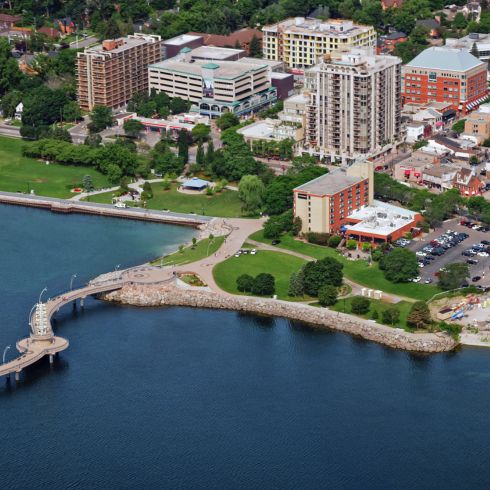 Burlington, Ontario Aerial shot of Burlington, Ontario