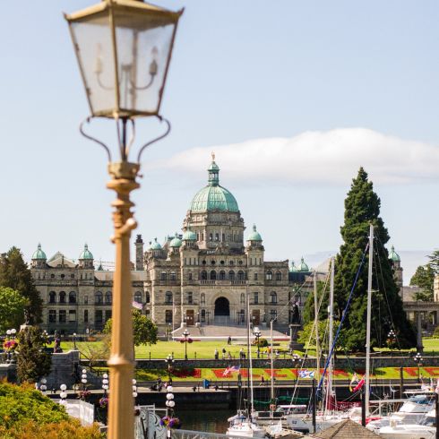 Victoria, British Columbia Landscape shot of Victoria, British Columbia