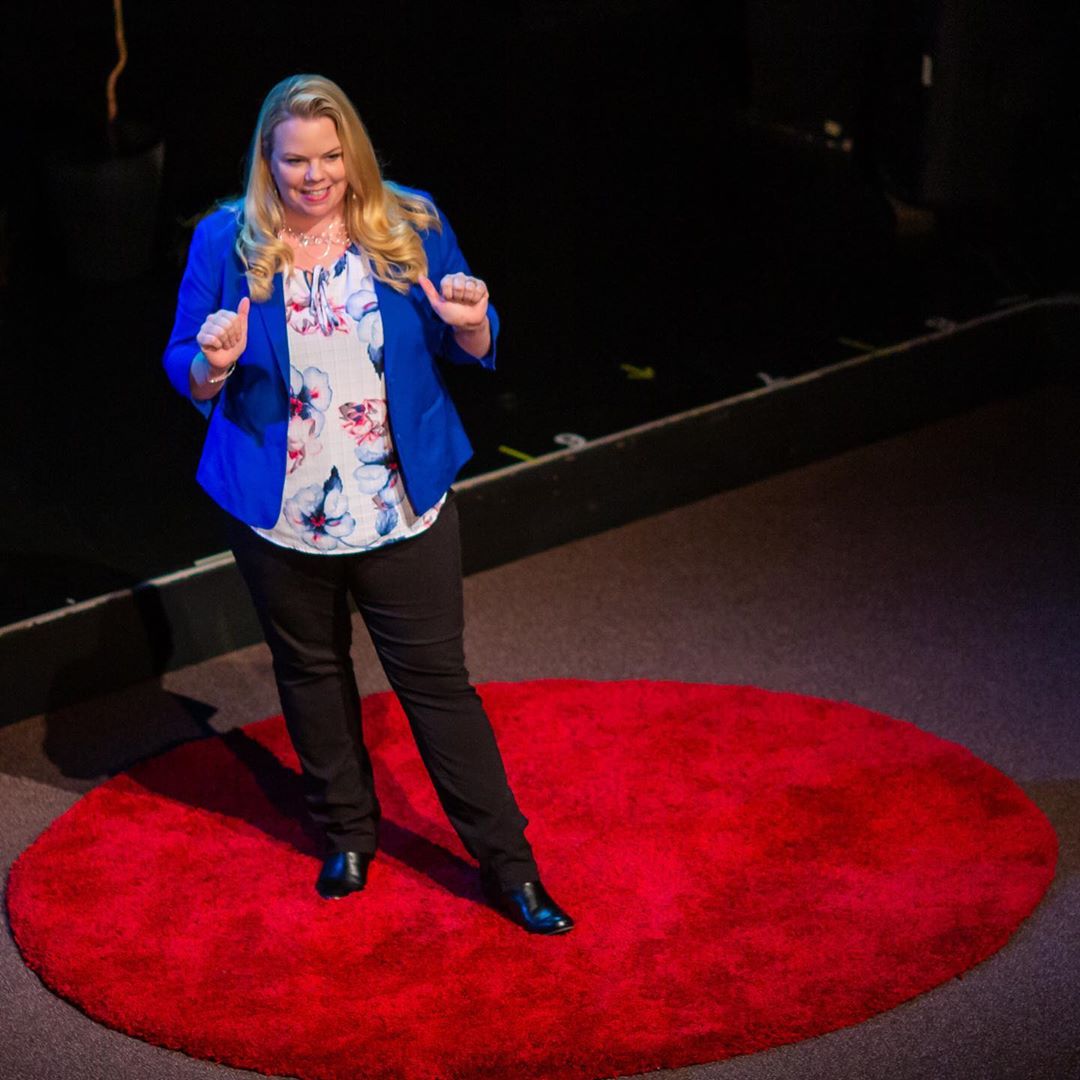 She’s Done a TED Talk! Cas giving a Ted Talk