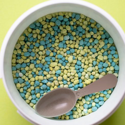 Hold Off on Fertilizer Fertlizer pellets