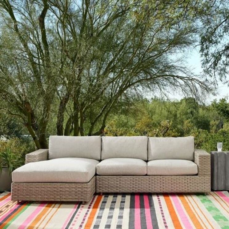 Shake It Off Patio furniture in a backyard