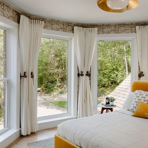 Room With a View Bedroom with lots of windows