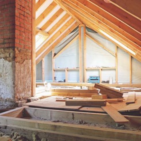 Lack of Insulation Unfinished attic space with insulation