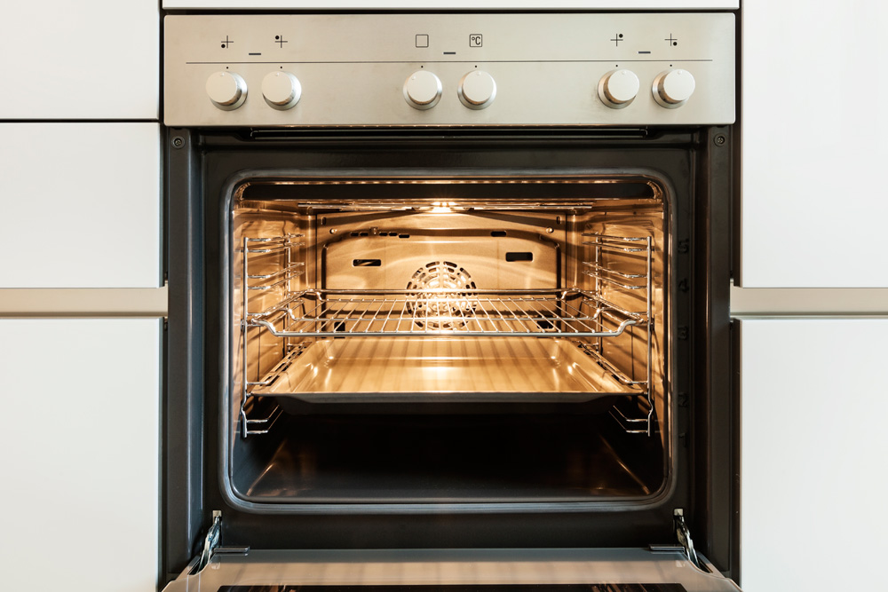 Remove It All Oven with open door