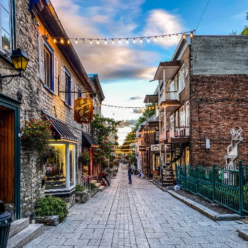 Rue du Petit Champlain, Quebec City Rue du Petit Champlain, Quebec City