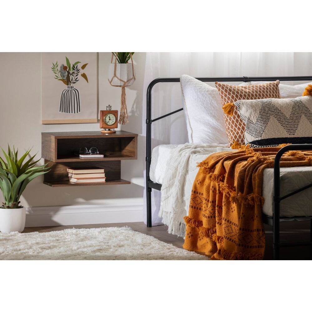 Elevate It Boho-styled bedrooms with mounted nightstand