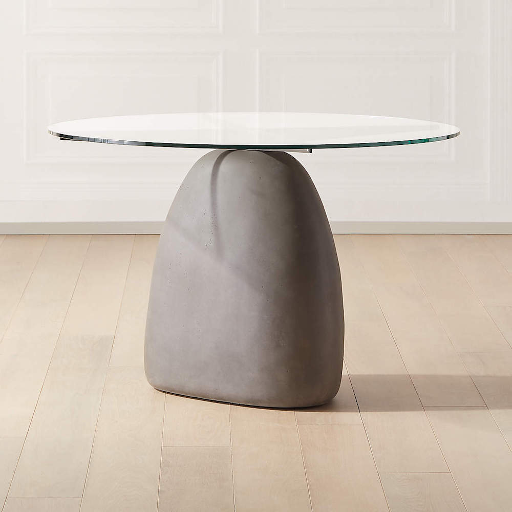 This Rocks Stone dining table from CB2