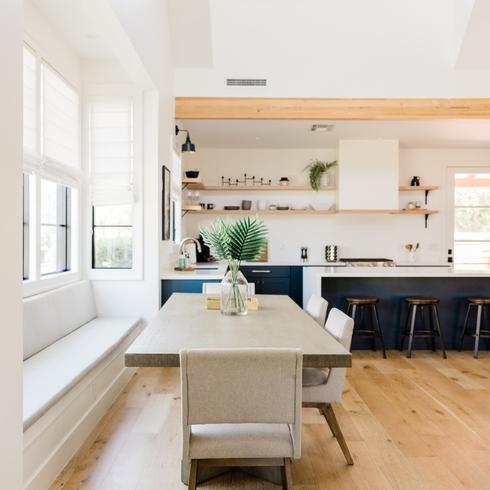 You Don’t Tidy Up A clean kitchen and dining room