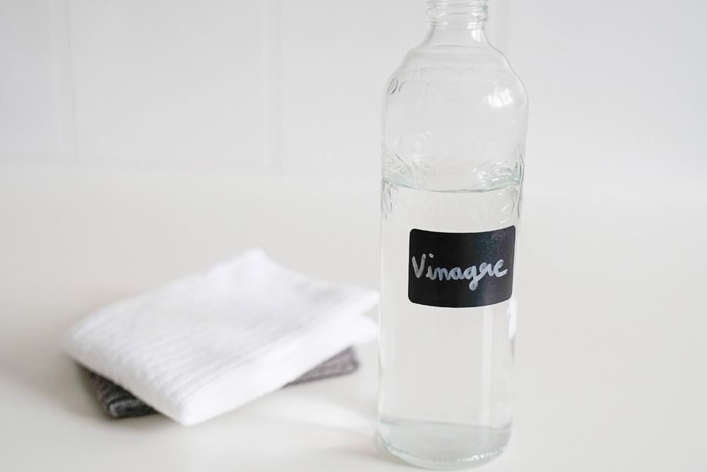 Vinegar Bottle of vinegar