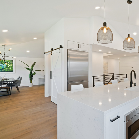 Tearing Down Too Many Walls A modern open-concept house that is mostly white